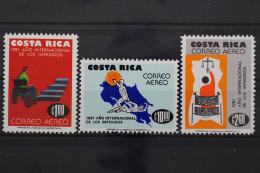 Costa Rica, MiNr. 1137-1139, Postfrisch - Costa Rica