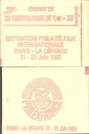 CARNET 2154-C 1 Sabine De Gandon "PHILEXFRANCE" Fermé. Bas Prix état Parfait Soigné TRES RARE - Modernes : 1959-...