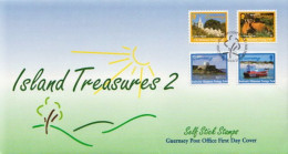 Guernsey Set On FDC - Other & Unclassified