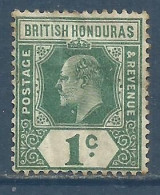 HONDURAS , Colonie Britannique , Edouard VII , 1 C. , 1902 - 1904 , N° YT 57  , µ - Honduras Británica (...-1970)