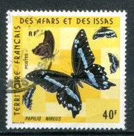 Territoire Français Des Afars Et Des Issas - Y&T 406 (papillons)(20% De La Cote) - Gebruikt