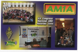 AK 211379 QSL - Spain - Asturias - Radio Amateur