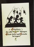 DR: Ansichtskarte - Scherenschnitt - "Glöckchen Die Also Klingen ..." Von Plischke Aus DRESDEN Vom 4.4.1928 - Silhouettes