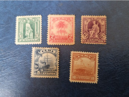 CUBA  NEUF  ALEGORIAS  CUBANAS  1899/1902  //  PARFAIT  ETAT  //  1er  CHOIX  // - Neufs