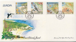 Guernsey Set On FDC - 1999