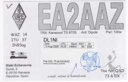 AK 211386 QSL - Spain - Renteria - Radio Amateur