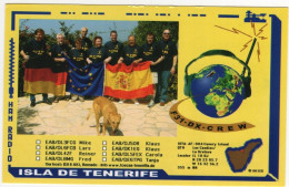 AK 211387 QSL - Spain - Tenerife - Radio Amateur