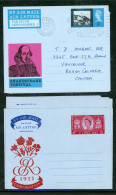 Great Britain Airmail Letter 1953 And 1964 - Cartas & Documentos