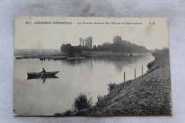 Abdrésy Denouval, La Pointe Amont De L'ile De La Dérivation, Yvelines 78 - Andresy