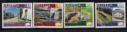 2008  Schweiz Mi.  2061-4**MNH      Kulturwege Schweiz - Nuevos