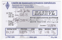 AK 211391 QSL - Spain - Madrid - Radio Amateur