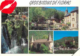 48 - Florac - Multivues - Flamme Postale - CPM - Voir Scans Recto-Verso - Florac