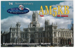 AK 211395 QSL - Spain - Madrid - Radio Amateur