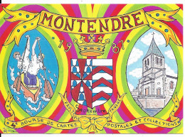 Bourses & Salons De Collections  Montendre 4eme Salon Cartes Postales 1987 - Collector Fairs & Bourses