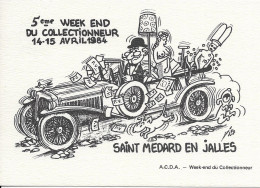 Bourses & Salons De Collections  Saint Medard En Jalles 5eme Week End Du Collectionneur 1984 - Bolsas Y Salón Para Coleccionistas