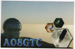 AK 211396 QSL - Spain - Gran Telescopio De Canarias - Radio Amateur