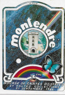 Bourses & Salons De Collections  Montendre 3eme Salon Cartes Postales 1986 - Bolsas Y Salón Para Coleccionistas