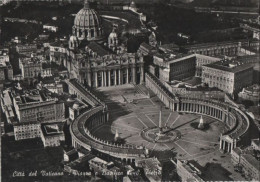 80267 - Vatikan - Vatikanstadt - Piazza E Basilica Di S. Pietro - 1959 - Vaticano (Ciudad Del)