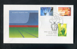 "AUSTRALIEN" 1984, Mi. 885-887 "Olympiade" FDC (A203) - Premiers Jours (FDC)