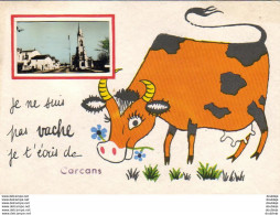 D33  CARCANS  Je Ne Suis Pas Vache Je T Ecris De Carcans  ...... - Carcans