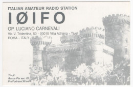 AK 211404 QSL - Italy - Tivoli - Radio Amateur