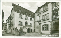 Wertheim Am Main 1957; Das Rathaus - Gelaufen. (Karl Peters - Fürth, Odenwald) - Wertheim