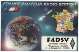 AK 211412 QSL - France - Aucamville - Radio Amateur