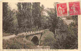 33 - Verdelais - Pont Sur La Garonnelle - Dans Le Bois Des Pères - Animée - Oblitération Ronde De 1937 - CPA - Voir Scan - Verdelais