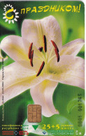 TARJETA DE RUSIA DE UNA FLOR DE TIRADA 20000  (FLOR -FLOWER) - Rusia