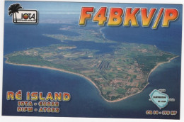 AK 211415 QSL - France - Ré Island - Radio Amateur