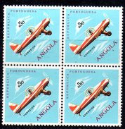 XP518a - ANGOLA 1962, Yvert N. 436  Quartina  ***  MNH  : Aviazione - Angola