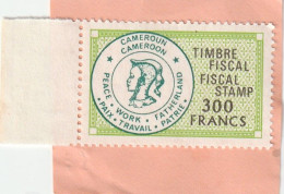 République Fédérale Du Cameroun Timbre Fiscal - Fiscal Stamp 300 Francs MNH *** - Camerún (1960-...)