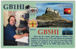 AK 211418 QSL - England - Wakefield - Holy Island - Radio