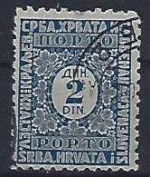 Jugoslavia 1921-31  Portomarken (o) Mi.57 Type II B - Impuestos