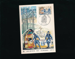 FRANCE - Journée Du Timbre 1971 - La Poste Aux Armées - 27/3/1971 - 62 Lens - Carte Maximum - CM - Tag Der Briefmarke