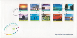 Guernsey Set On FDC - Other & Unclassified