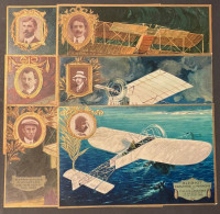 Selection De 6 Cartes Postales Bleriot / Santos Dumont /  Voisin / Wright / Delagrange / Farman - ....-1914: Precursors