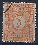 Jugoslavia 1921-31  Portomarken (o) Mi.58 Type II A - Timbres-taxe