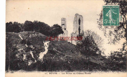 CPA BOVES - LES RUINES DU CHATEAU - Boves