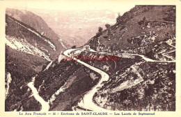 CPA SEPTMONCEL - LES LACETS - Septmoncel