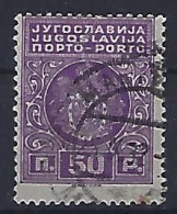 Jugoslavia 1931-40  Portomarken (o) Mi.64 Type I - Impuestos