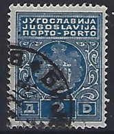 Jugoslavia 1931-40  Portomarken (o) Mi.66 Type II - Impuestos