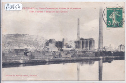 FROUARD- HAUTS-FOURNEAUX ET ACIERIES DE MONTATAIRE- SUR LE COTEAU VUE DE BOUXIERES-AUX-DAMES - Frouard