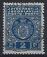 Jugoslavia 1931-40  Portomarken (o) Mi.66 Type II - Postage Due