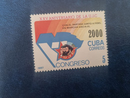 CUBA  NEUF  1987   ORGANIZACION  JUVENIL-UJC   //  PARFAIT  ETAT  //  1er  CHOIX  // - Unused Stamps