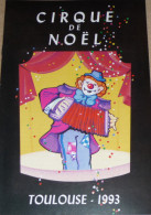 Programme Cirque De Noël De Toulouse 1993 - Collections