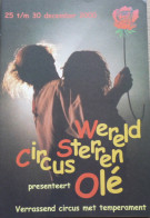 Programme WERELD STERREN CIRCUS 2000 - Collections