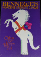 Programme Cirkus BENNEWEIS 1984 - Collections