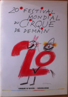 Programme 20ème Festival Mondial Du Cirque De Demain 1997 - Collections