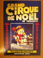 Programme Grand Cirque De Noël De Toulouse 2005 - Collections